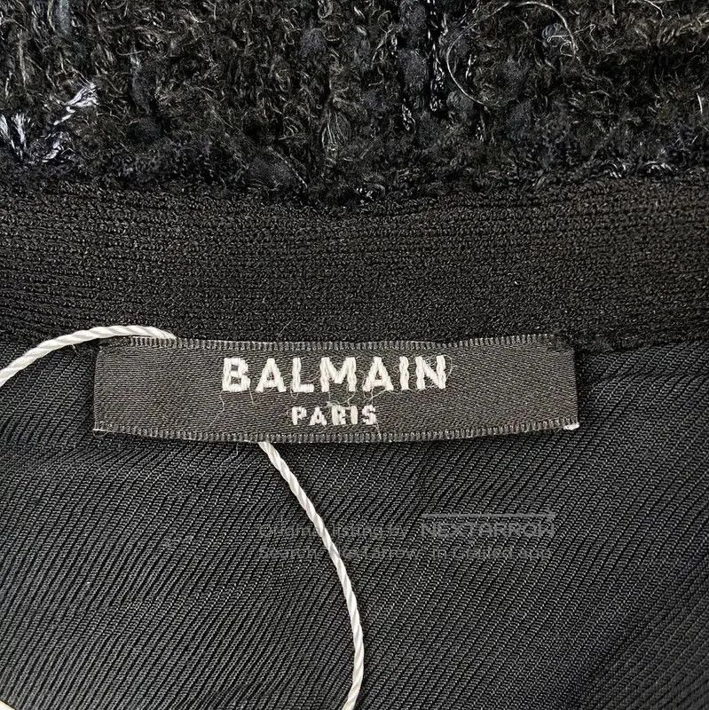 Balmain Balmain Women's Black Cotton Blazer, Size XS . Size XS / US 0-2 / IT 36-38 - 5 Thumbnail