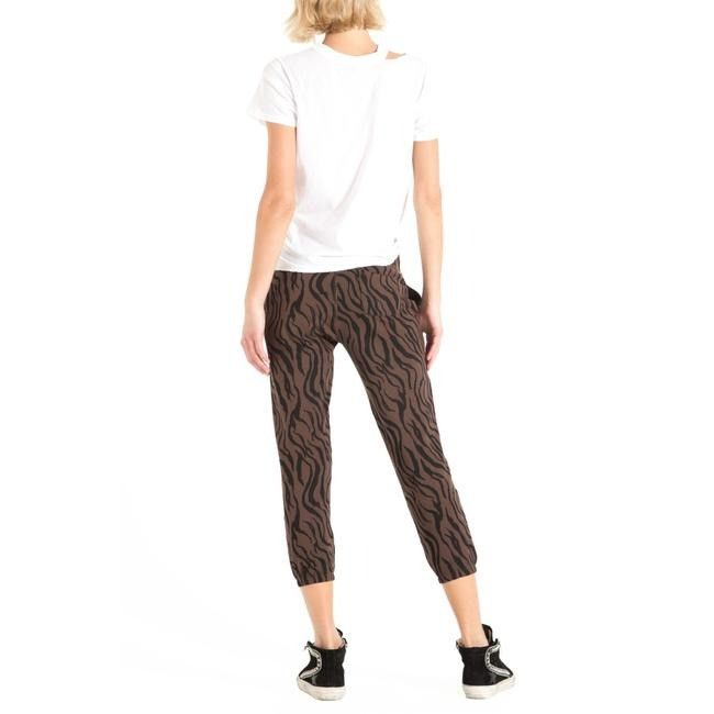 Other Nphilanthropy Chocolate Zebra Derby Joggers Size 26" / US 2 / IT 38 - 3 Thumbnail