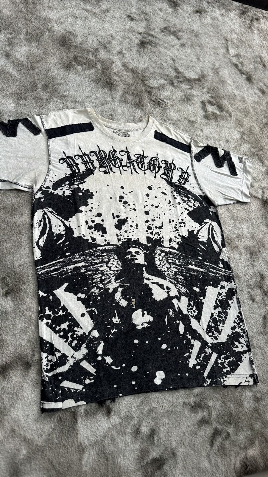 Black Label × Rap Tees × Vintage Rare Blac Label Overprint Embroided Tee Size US M / EU 48-50 / 2 - 3 Thumbnail