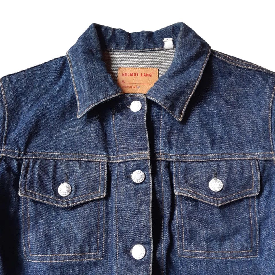 Helmut Lang HELMUT LANG 1998 Type 2 Denim Jacket Size S / US 4 / IT 40 - 2 Thumbnail
