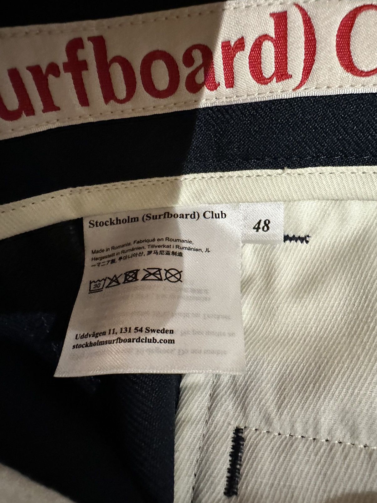 Stockholm Surfboard Club Tailored Bootcut Trousers Size US 31 - 6 Thumbnail