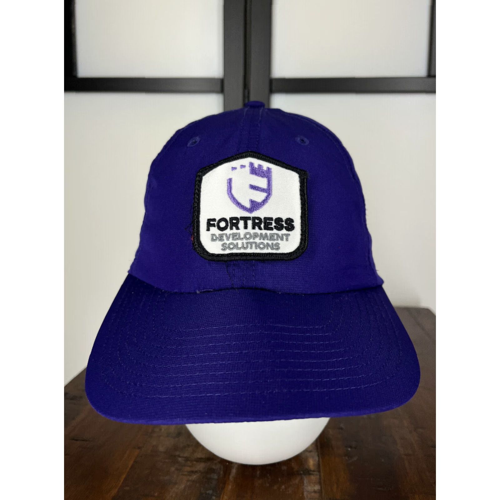 Vintage Richardson Hat Cap Strap Back Adult One Size Purple Baseball Cap Mens Fillet Logo Adjustable Lightweight Twill Polyester Cap Size ONE SIZE - 2 Thumbnail