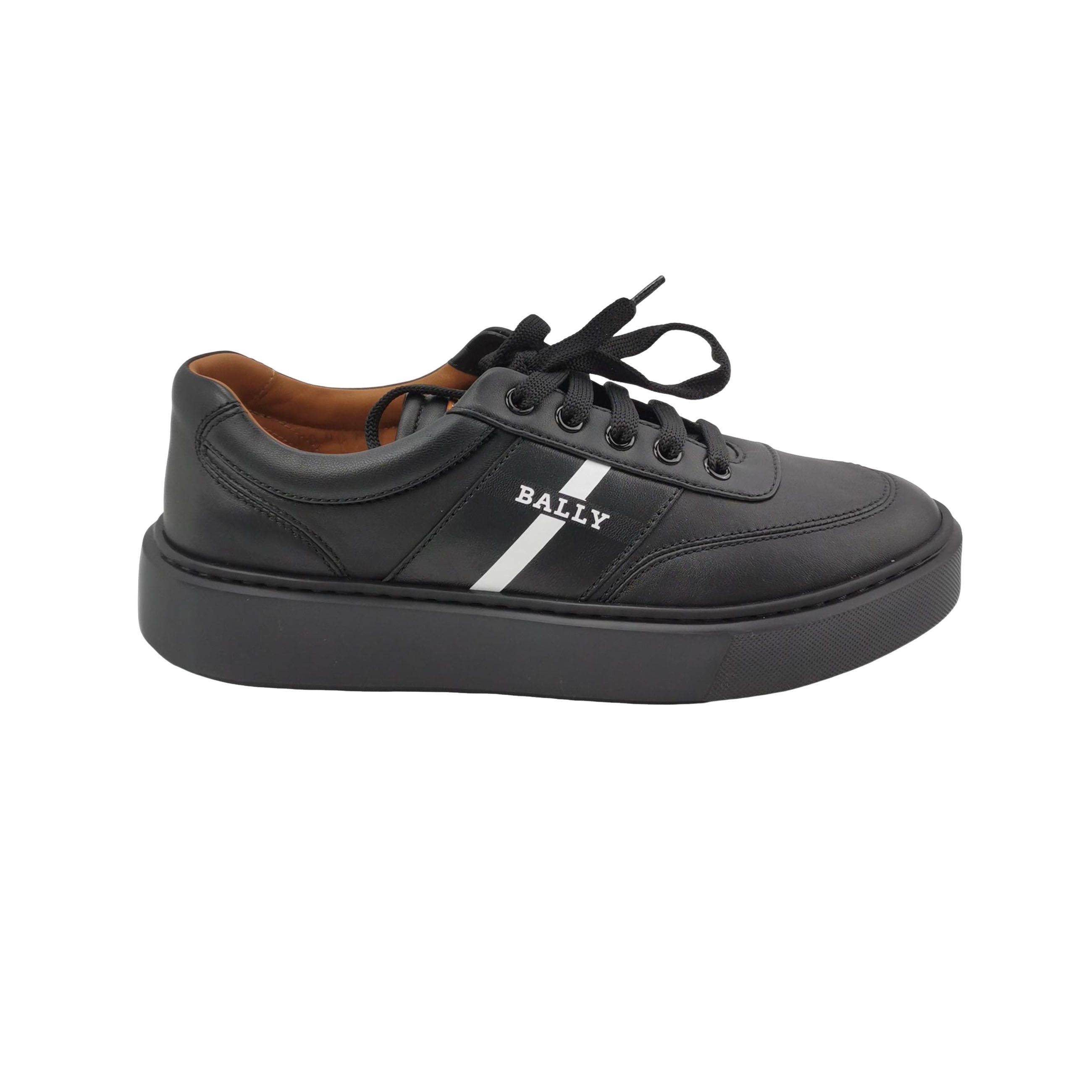 Bally Bally Coby Stripe Leather Sneakers 39.5 Size US 6 / EU 39 - 1 Thumbnail