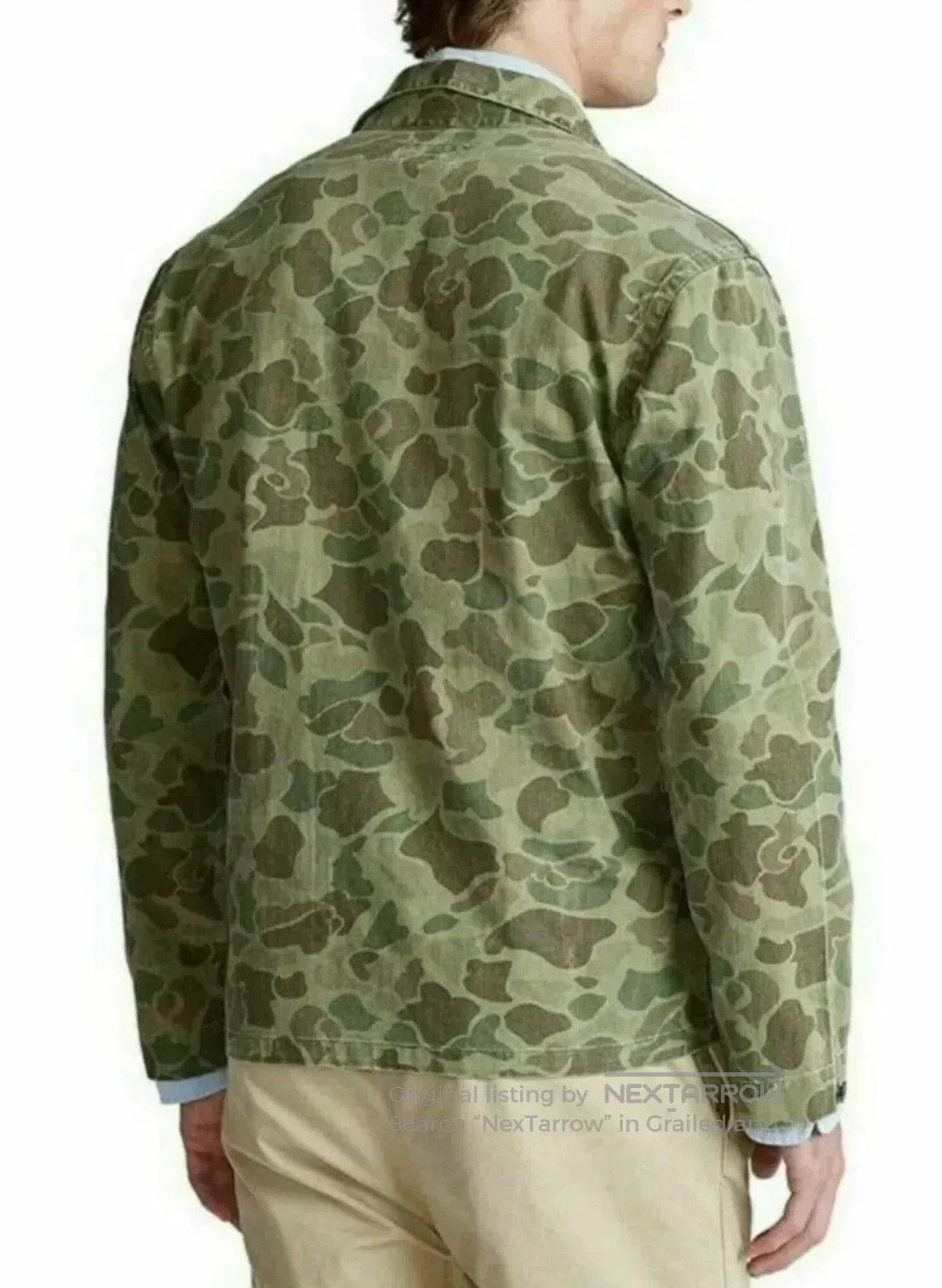 Polo Ralph Lauren Ralph Lauren Vintage Camo Men's Jacket. Size US M / EU 48-50 / 2 - 3 Thumbnail