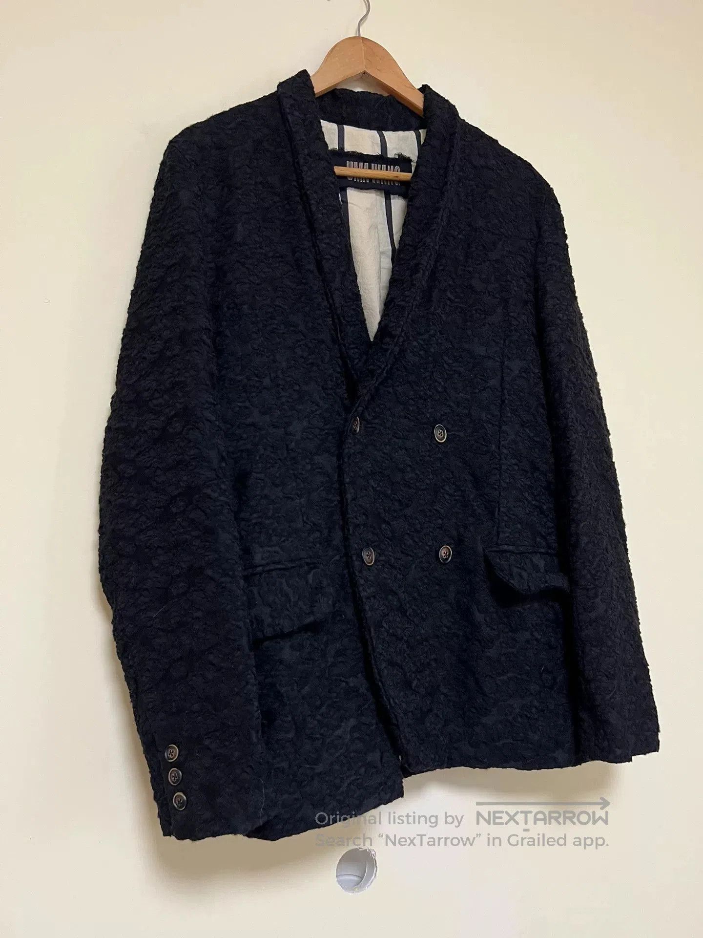 Uma Wang Uma Wang Lace Jacket in Black. Size M / US 6-8 / IT 42-44 - 1 Thumbnail
