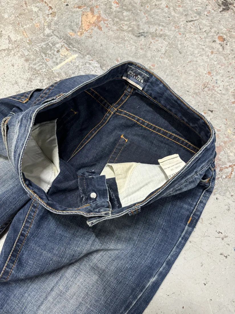 Designer × Jean Paul Gaultier × Vintage 2000s Jean Paul Gaultier Blue Brut Denim Jeans Size US 30 / EU 46 - 6 Thumbnail