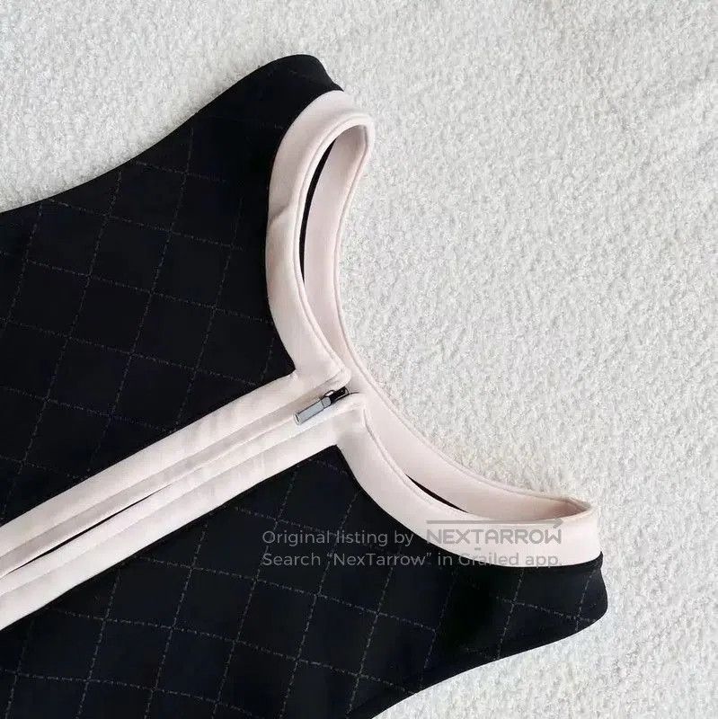 Chanel Chanel Black Polyester Women's Bodysuit . Size XXS / US 00 / IT 34 - 3 Thumbnail