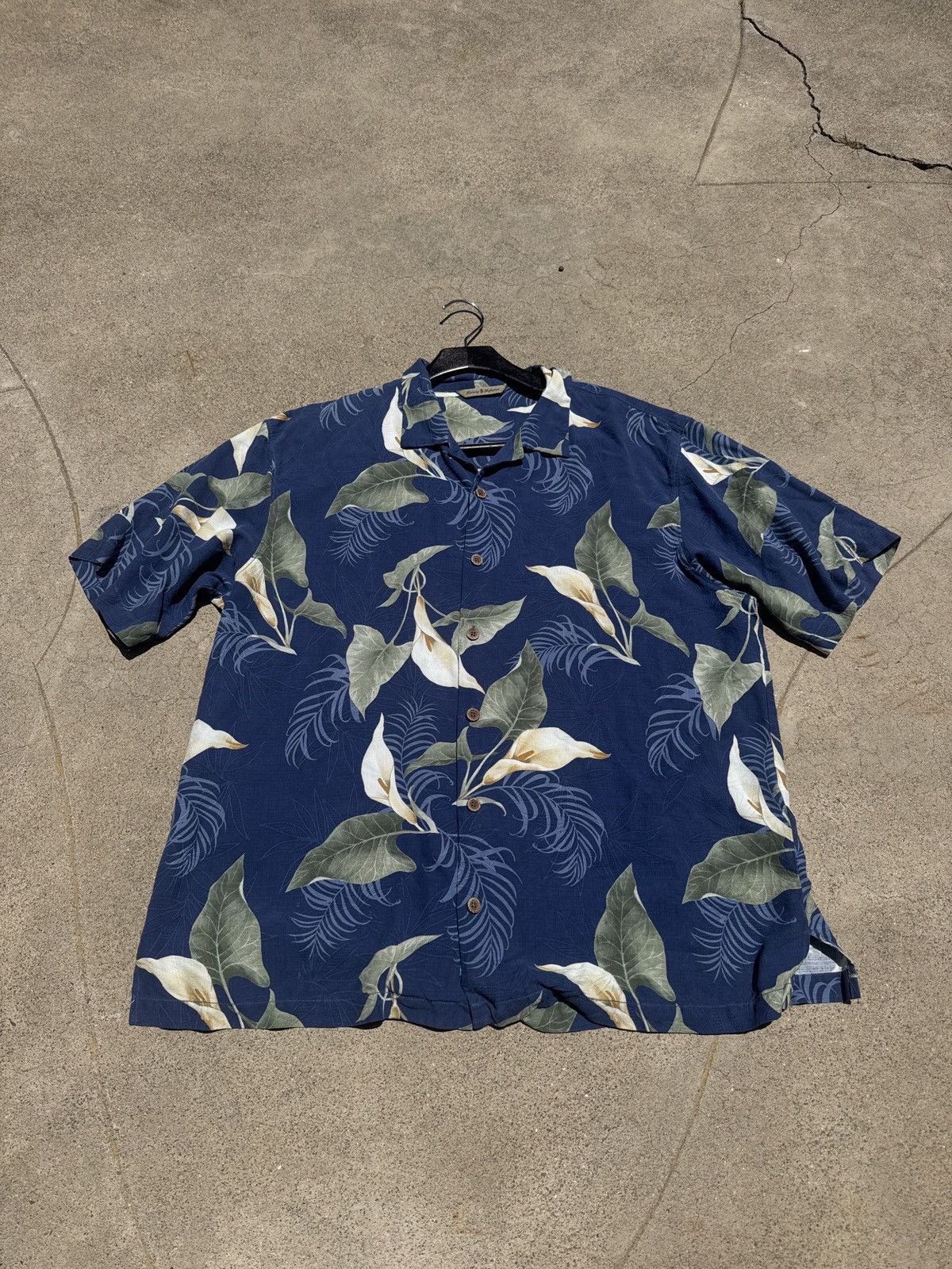 Tommy Bahama Tommy Bahama Silk Shirt Size US XL / EU 56 / 4 - 1 Thumbnail