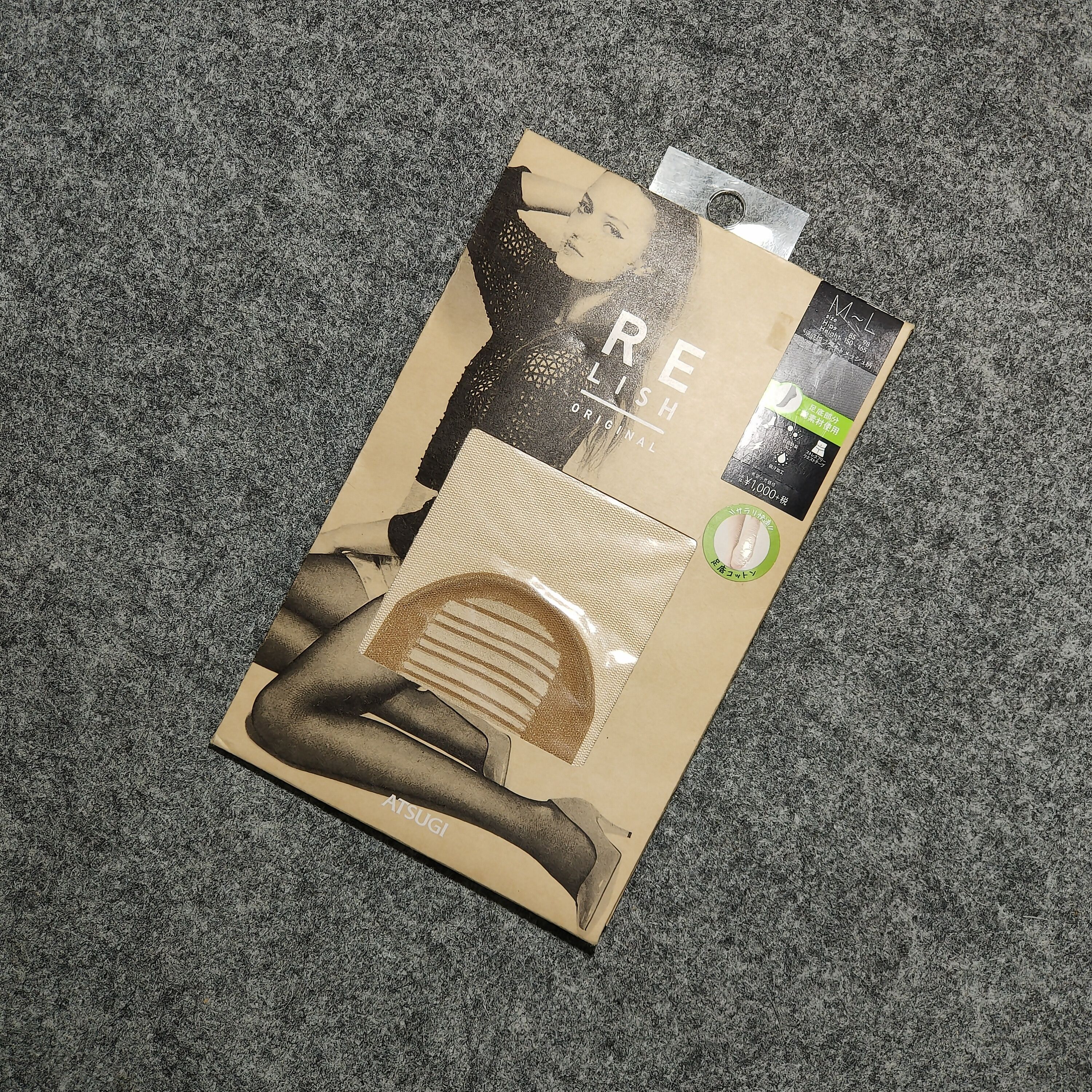 Japanese Brand 🔥Atsugi Re Lish Original stockings Size ONE SIZE - 2 Thumbnail