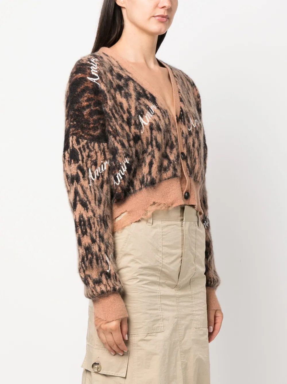 Amiri o1y0425 Cardigan in Multicolor Size S / US 4 / IT 40 - 3 Thumbnail