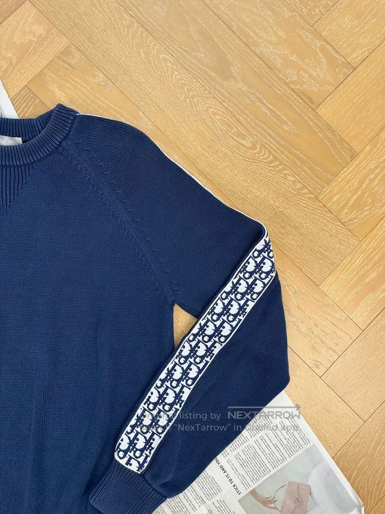 Dior Dior Side letter pattern pullover straight long-sleeved sw Size US S / EU 44-46 / 1 - 5 Thumbnail