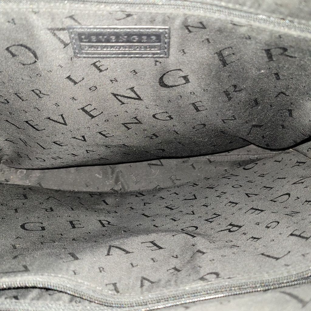 Other Levenger Crocodile Embossed Genuine Leather Messenger Briefc Size ONE SIZE - 12 Thumbnail