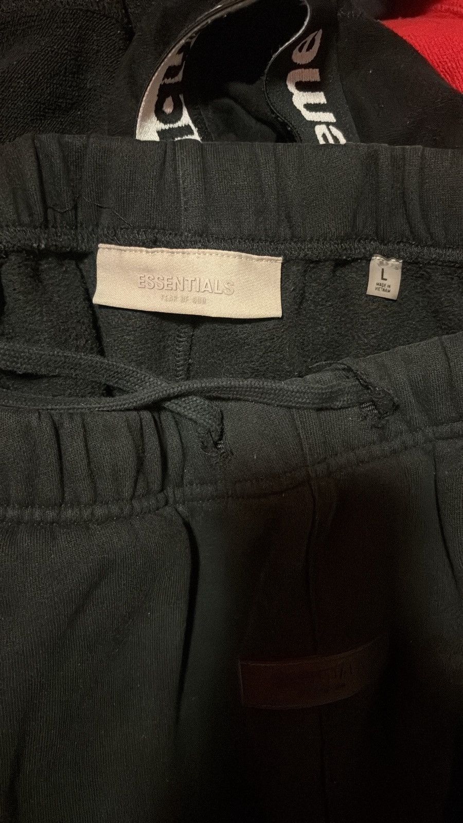 Essentials Fear of God Essentials Sweatpants 'Stretch Limo' | Black Size US 34 / EU 50 - 8 Thumbnail