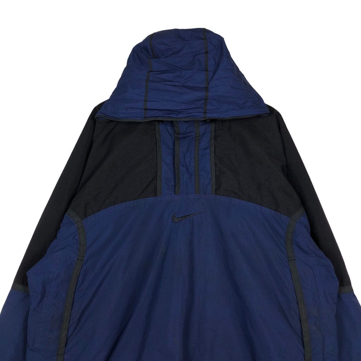 Nike 📌VINTAGE NIKE ANORAK PULL OVER JACKET BIG LOGO SWOOSH Size US L / EU 52-54 / 3 - 10 Thumbnail