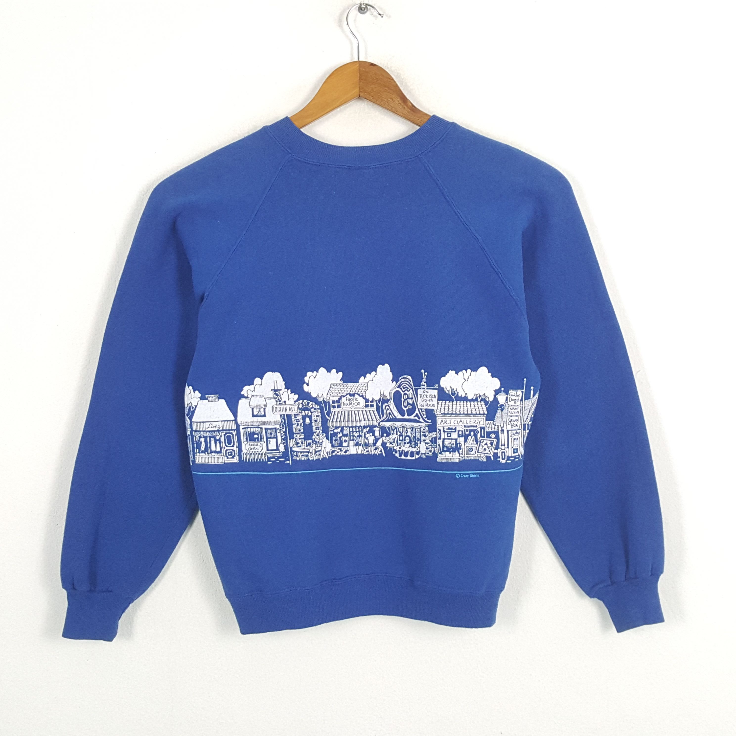 California Republic × Vintage Vintage 90's CARMEL BY THE SEA Promotion Sweatshirts Size US M / EU 48-50 / 2 - 3 Thumbnail