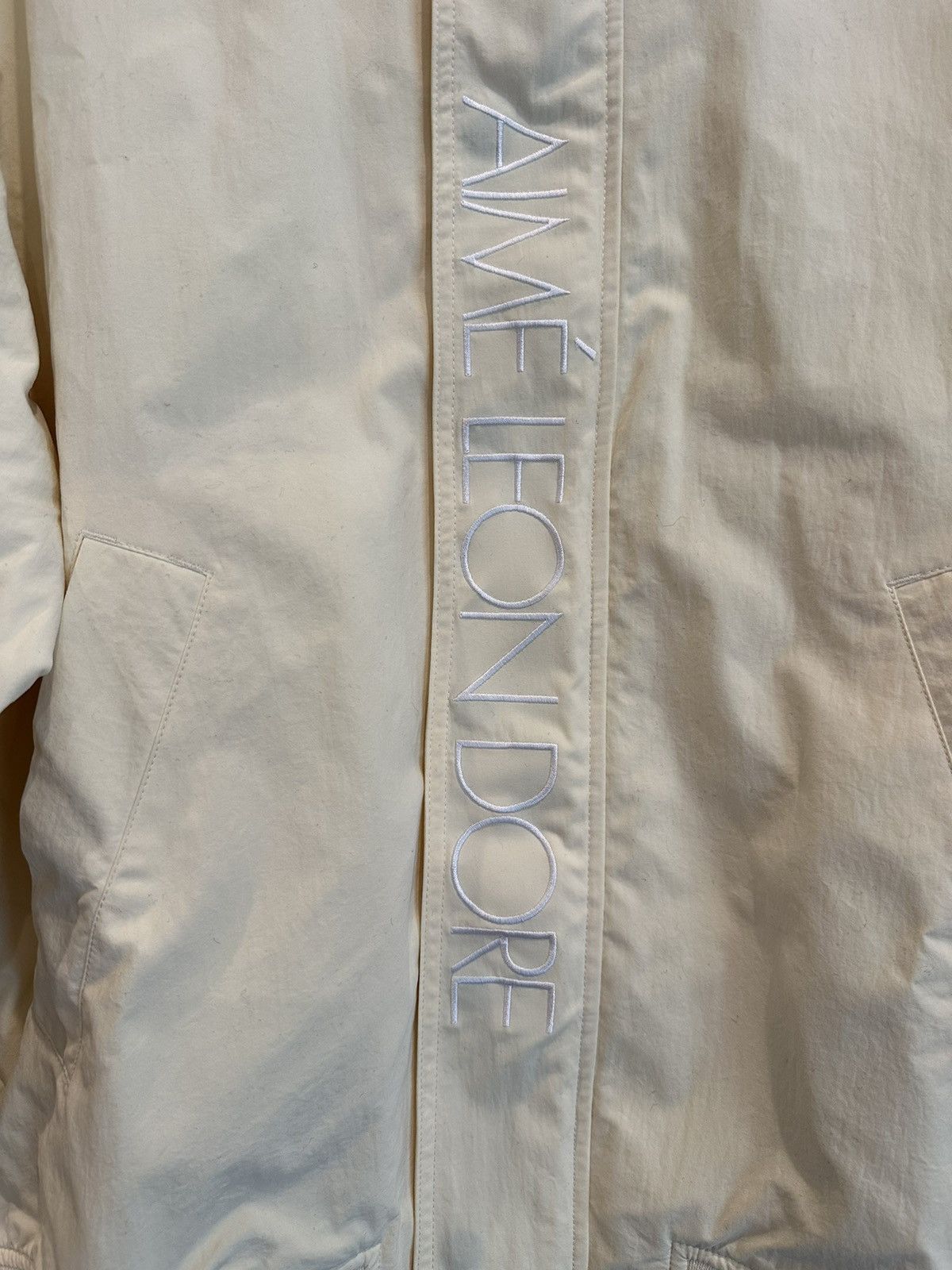 Aime Leon Dore aime leon dore Light Nylon Sailing Jacket Ivory Off white Size US L / EU 52-54 / 3 - 4 Thumbnail