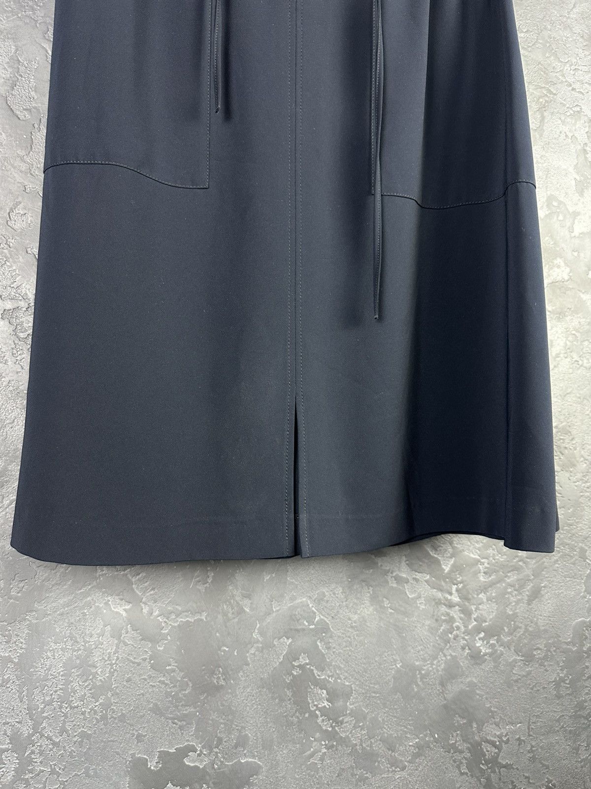 Akris Akris Punto Dark Blue Skirt Women's Size 6 Size 28" / US 6 / IT 42 - 4 Thumbnail