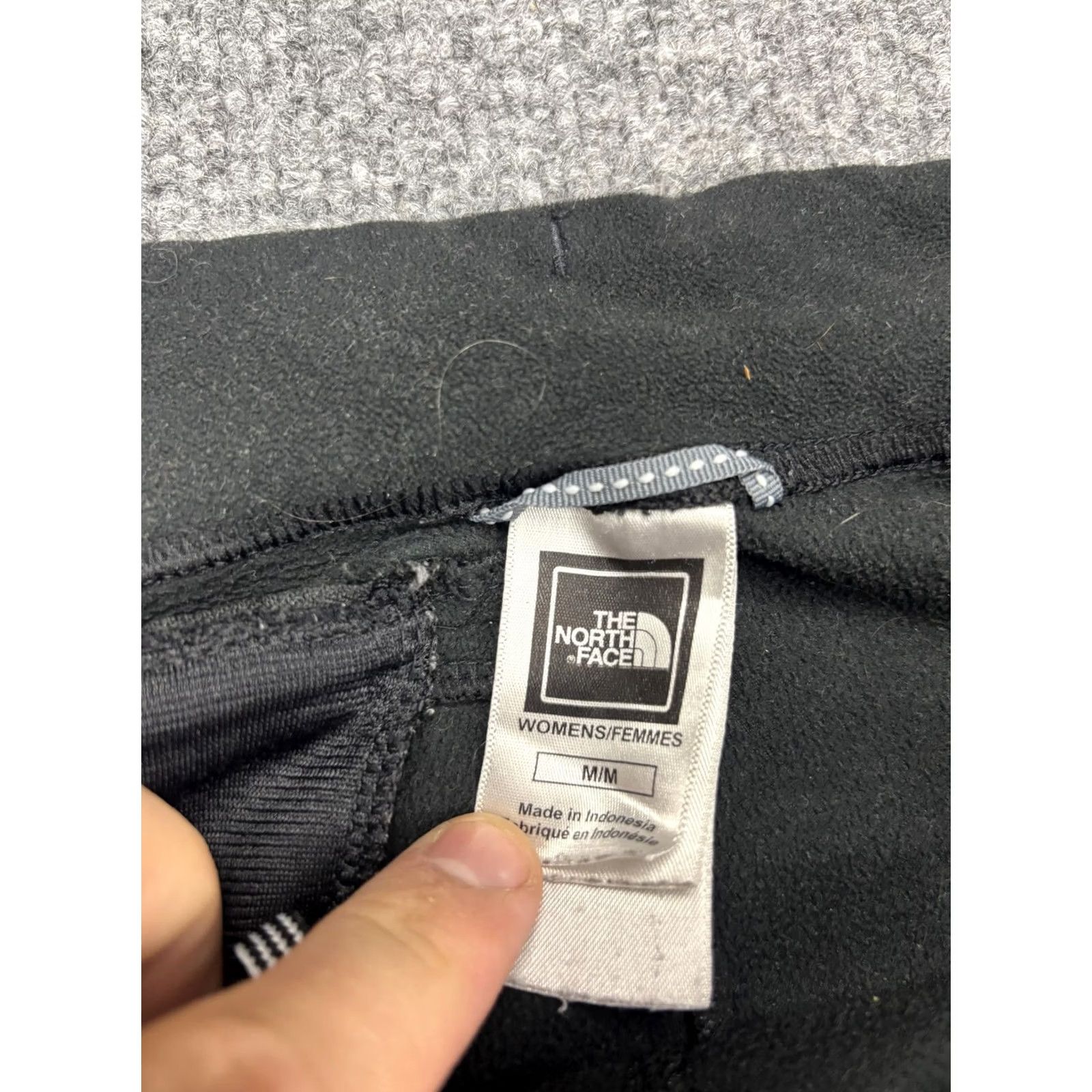 The North Face The North Face Sweatpants Womens M Black TKA 100 Fleece Elastic Waist Lounge Size 32" / US 10 / IT 46 - 2 Thumbnail
