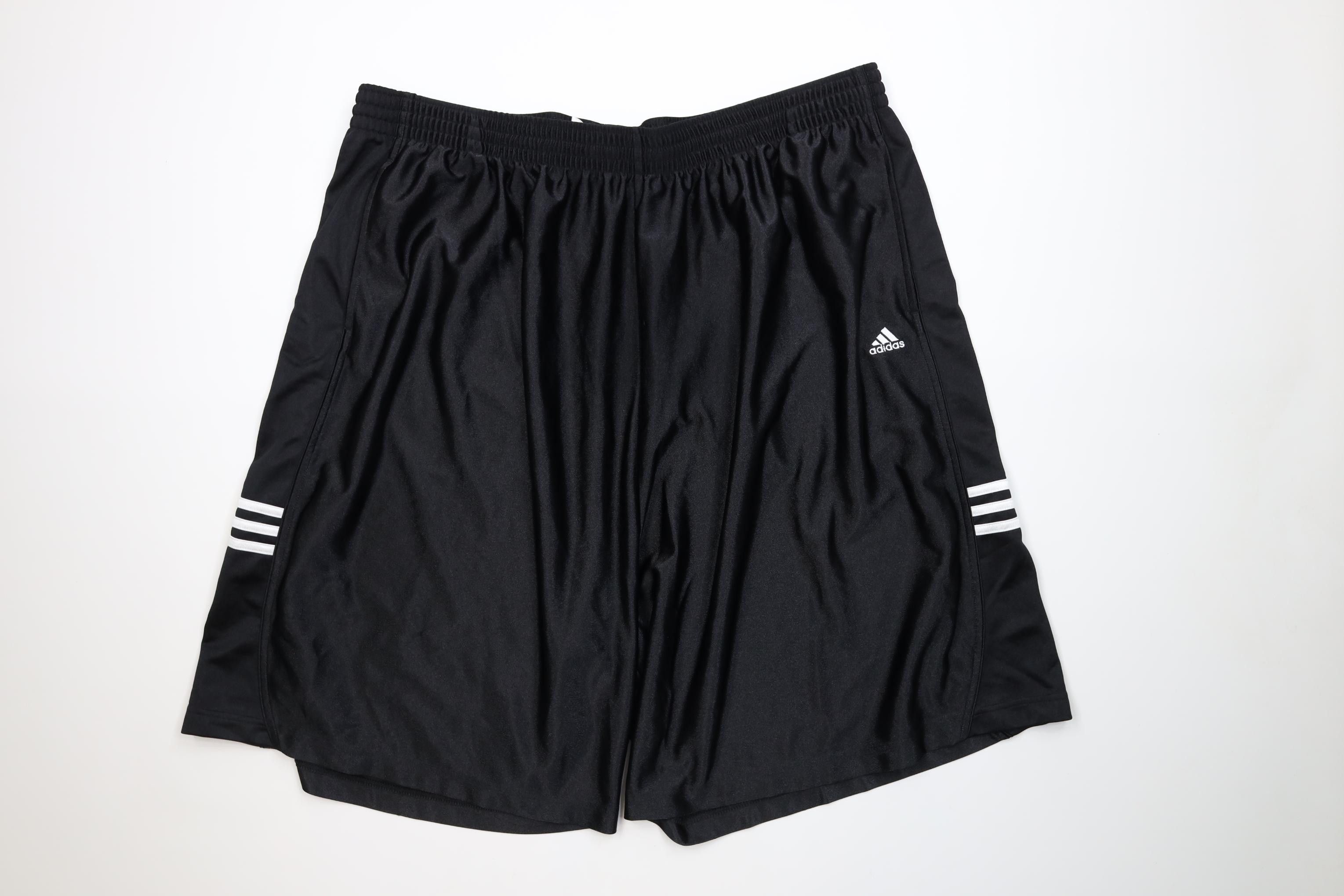 Adidas Vintage Y2K 2007 Adidas Dazzle Basketball Shorts Black Size US 44 / EU 60 - 1 Thumbnail