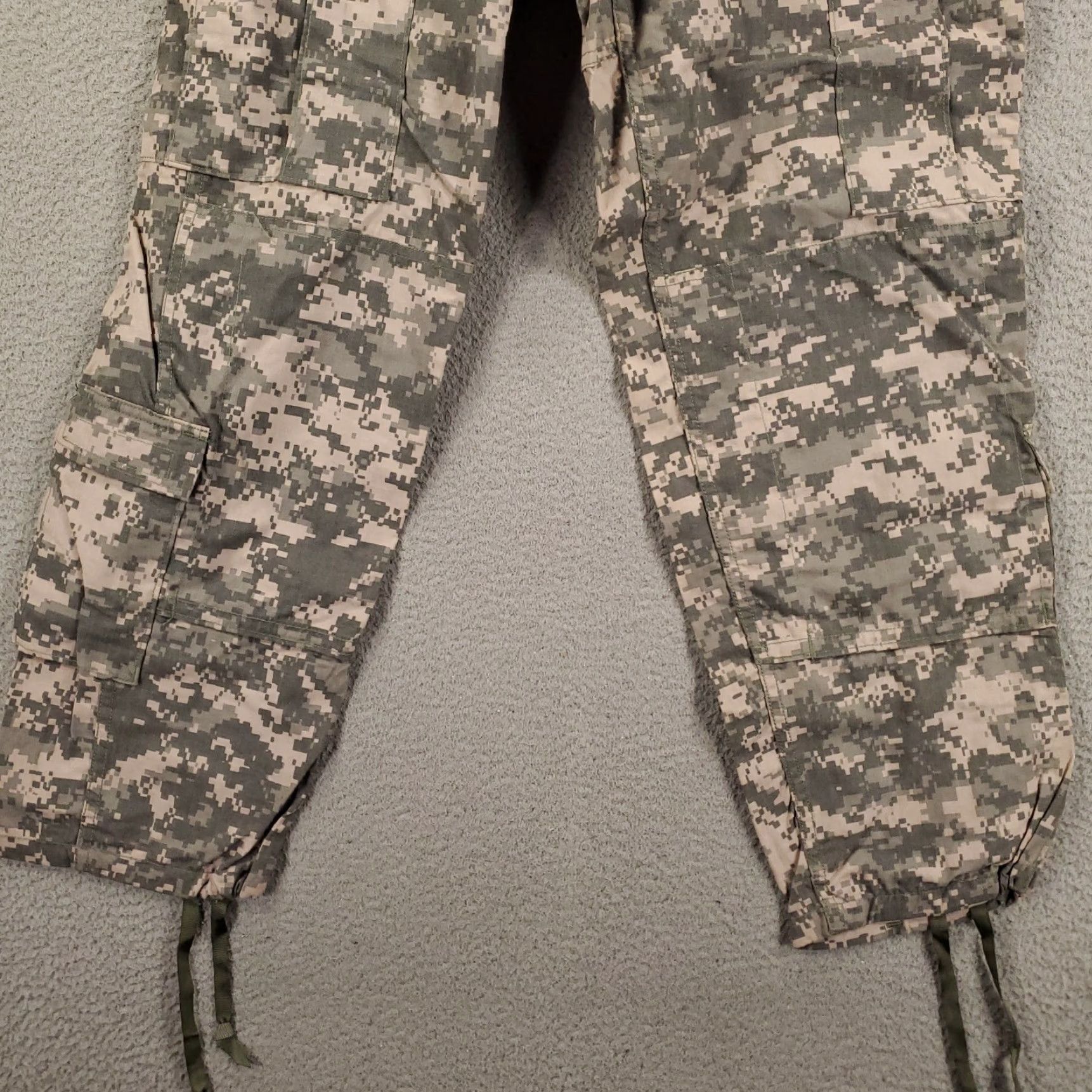 American Apparel VINTAGE New Camo Pants 31x32 Army Combat Uniform Flame Resistant Small FR Button Fly Size US 29 - 3 Thumbnail