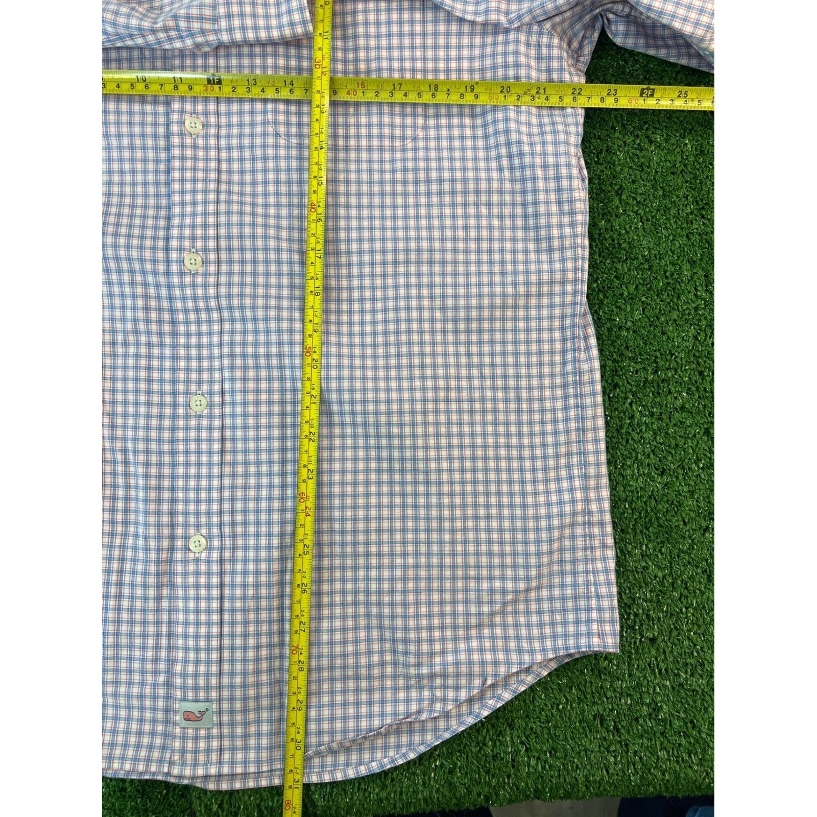 Vineyard Vines Vineyard Vines Mens Murray Shirt Blue Pink Micro Check M Size US M / EU 48-50 / 2 - 5 Thumbnail
