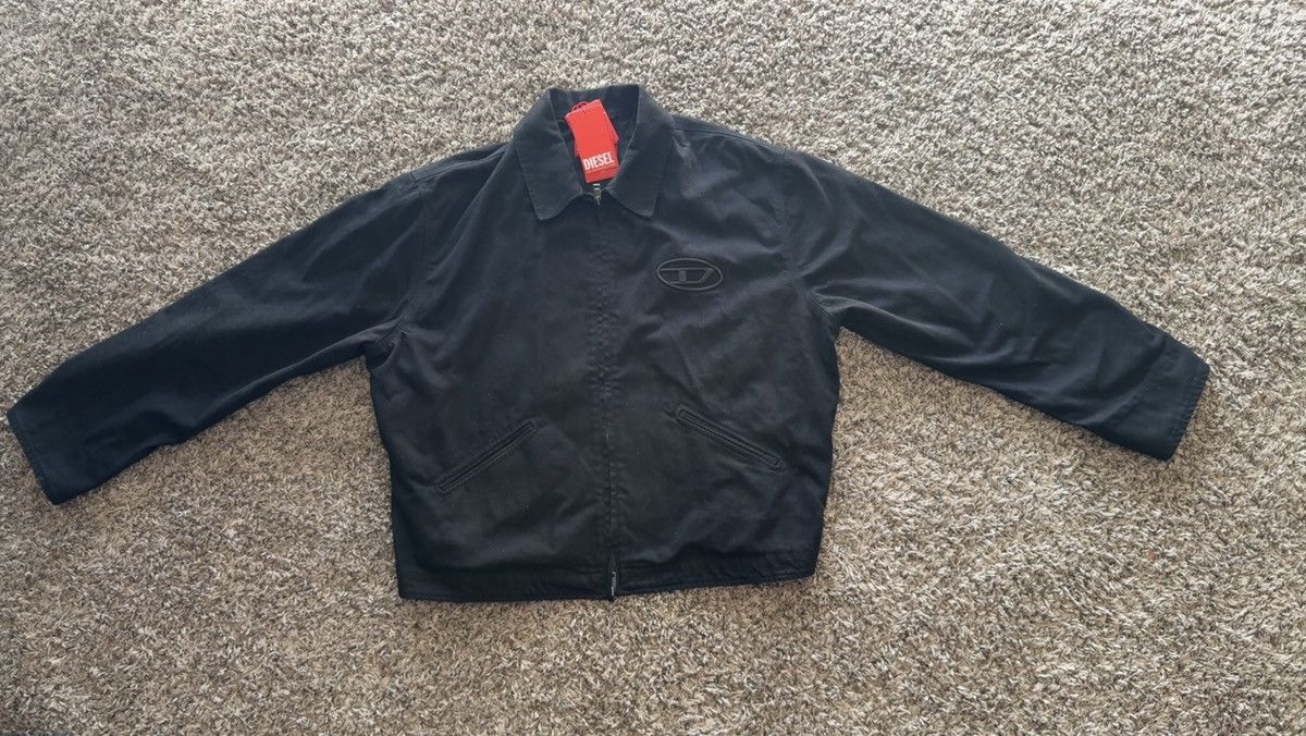 Diesel Super rare Big Diesel D back logo cropped perfectly jacket Size US L / EU 52-54 / 3 - 1 Thumbnail
