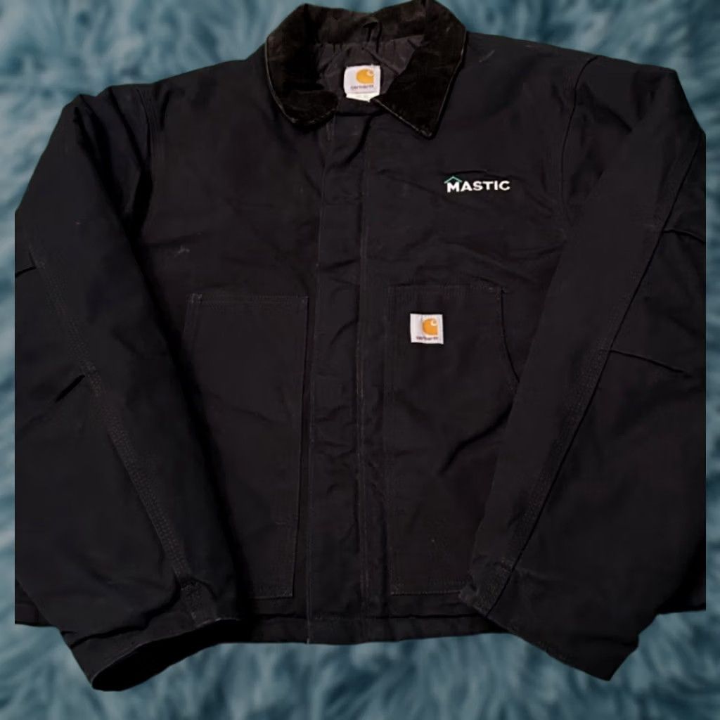 Carhartt Carhartt J284 Sherpa Lined Work Jacket Black | Grailed