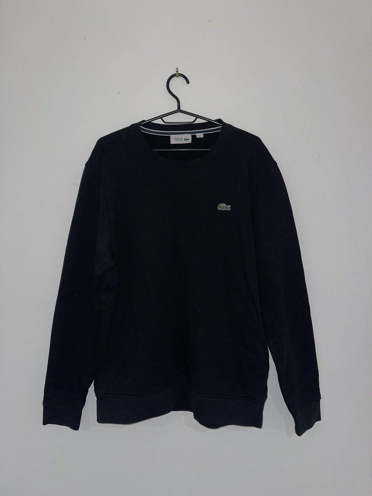 Lacoste LACOSTE SPORT L/S SWEATSHIRT BLACK Size US M / EU 48-50 / 2 - 1 Thumbnail
