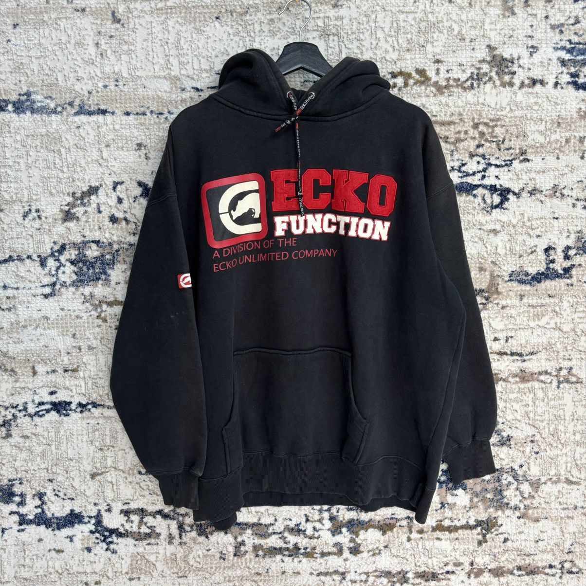 VINTAGE ECKO FUNCTION UNLTD BIG LOGO SWEATSHIRT HOODIE