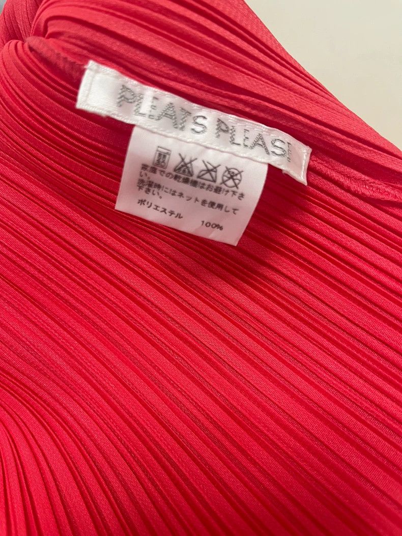 Issey Miyake Issey Miyake size:3 Watermelon red dress Size M / US 6-8 / IT 42-44 - 3 Thumbnail