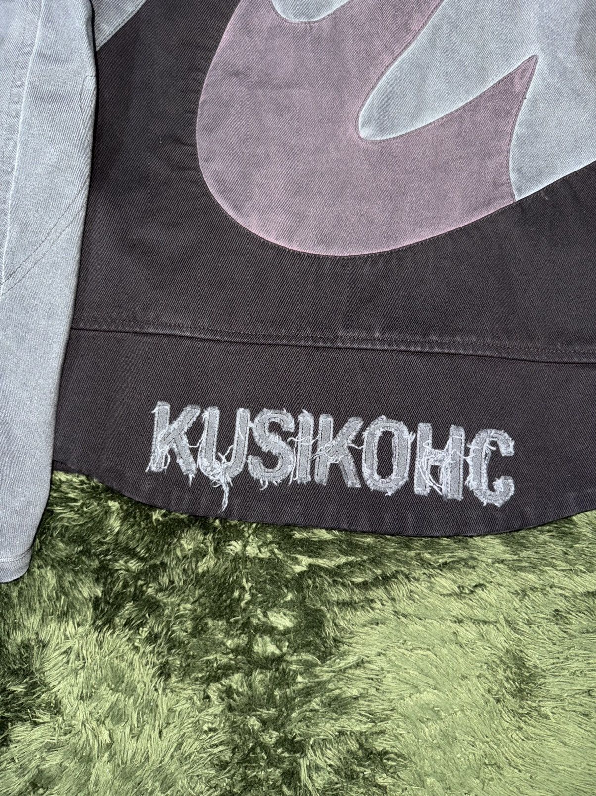 Kusikohc [48] KUSIKOHC multi color rider blazer jacket washed gray Size US L / EU 52-54 / 3 - 11 Thumbnail