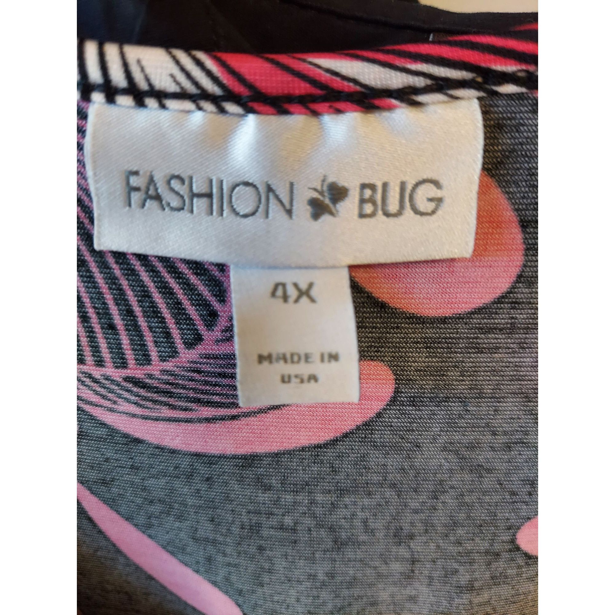 Other Set Of 3 Womens Plus Size Tops 4X Mixed Prints & Solids Q02 Size 4XL / US 24-26 - 7 Thumbnail