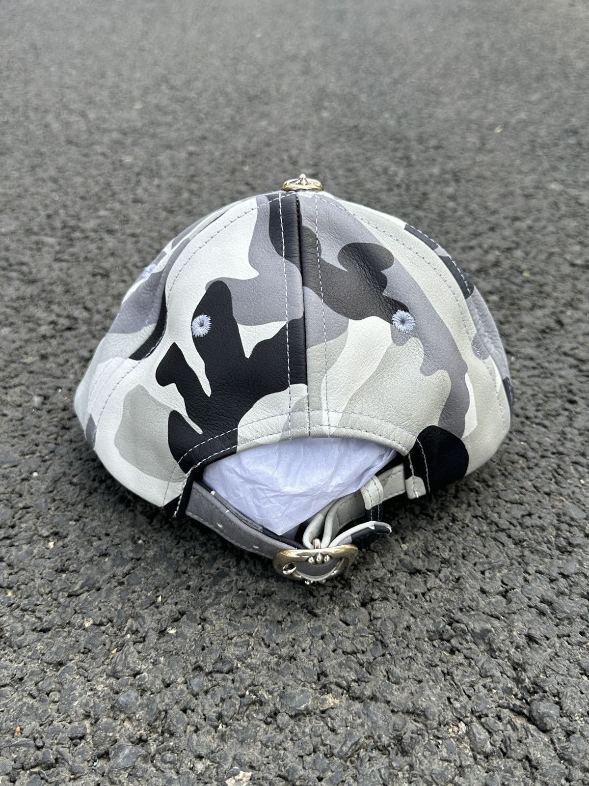Chrome Hearts Camo Leather Star Patch Hat Size ONE SIZE - 5 Thumbnail