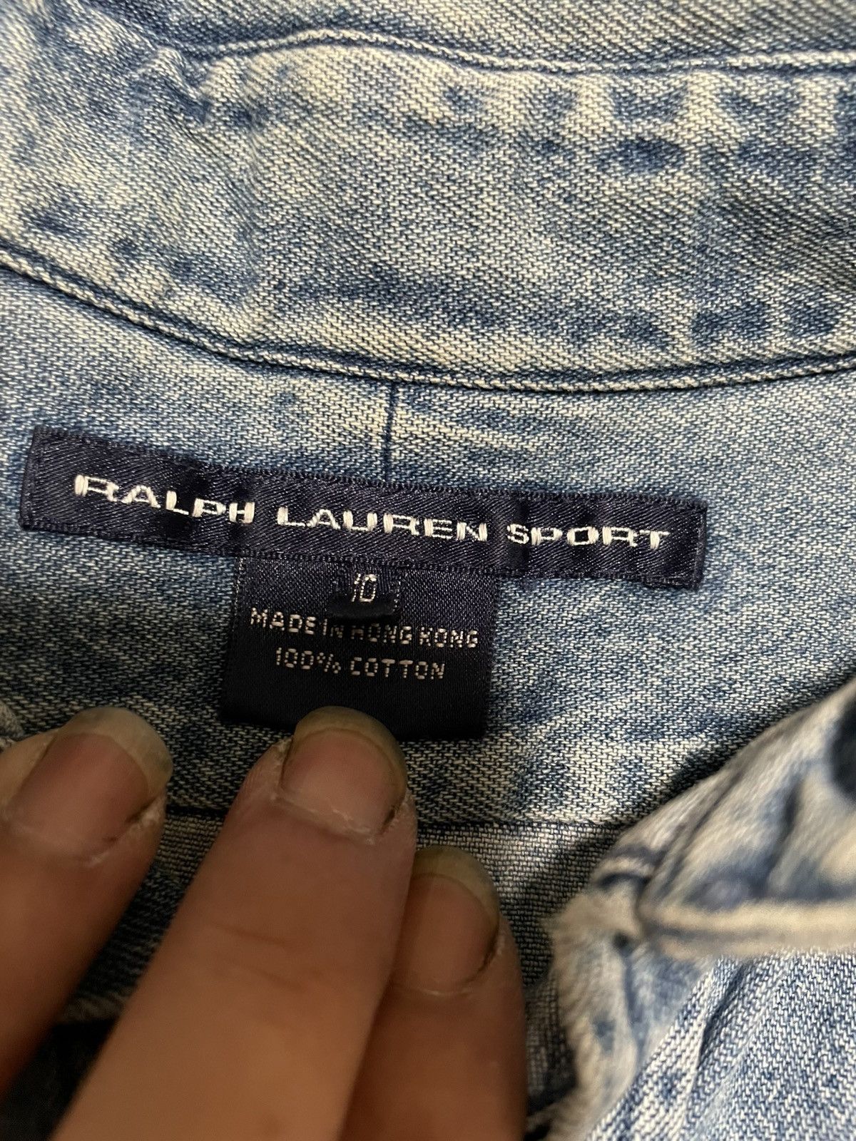 Ralph Lauren Ralph Lauren denim button up size s Size US S / EU 44-46 / 1 - 3 Thumbnail