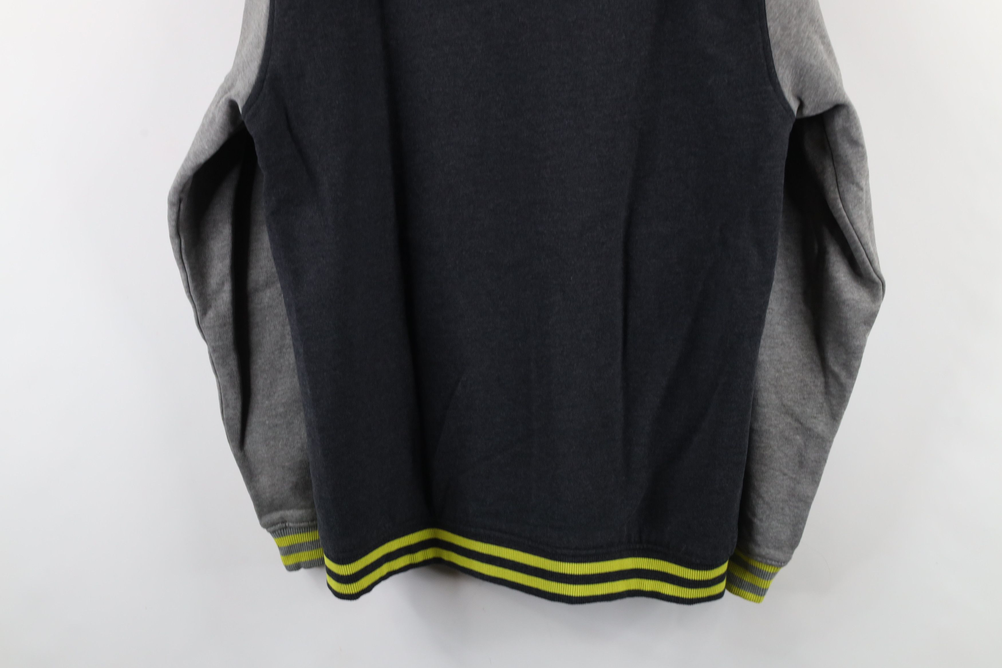 Vintage Vintage DC Shoes Skateboarding Block Full Zip Hoodie Gray Size US L / EU 52-54 / 3 - 12 Thumbnail