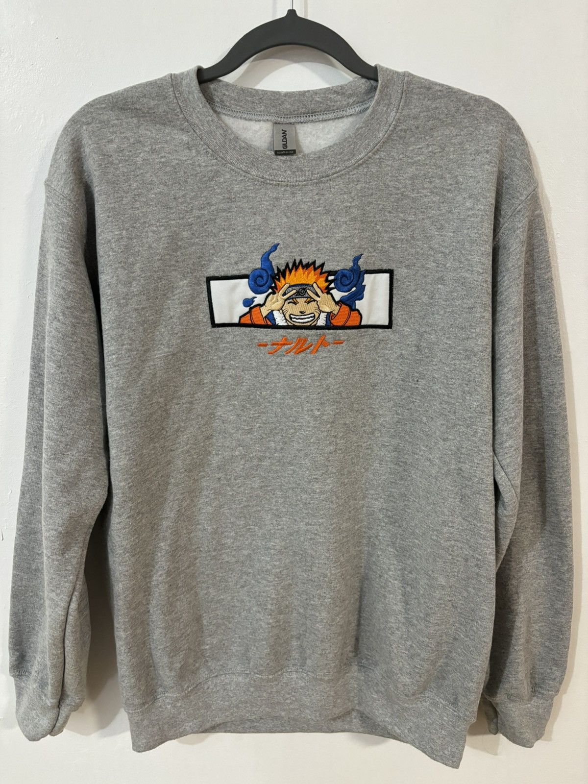 Gildan × Japanese Brand × Vintage Naruto Crewneck Sweater Size US S / EU 44-46 / 1 - 1 Thumbnail