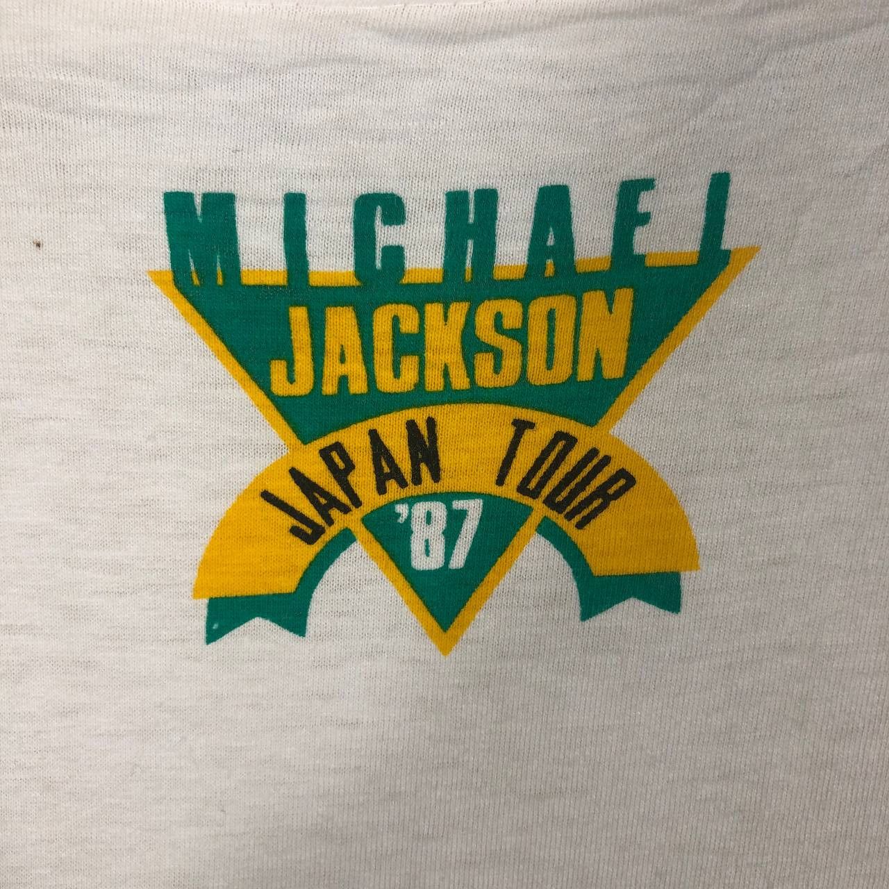 Michael Jackson Vintage 80s Michael Jackson Japan Tour Tee Size US M / EU 48-50 / 2 - 7 Thumbnail