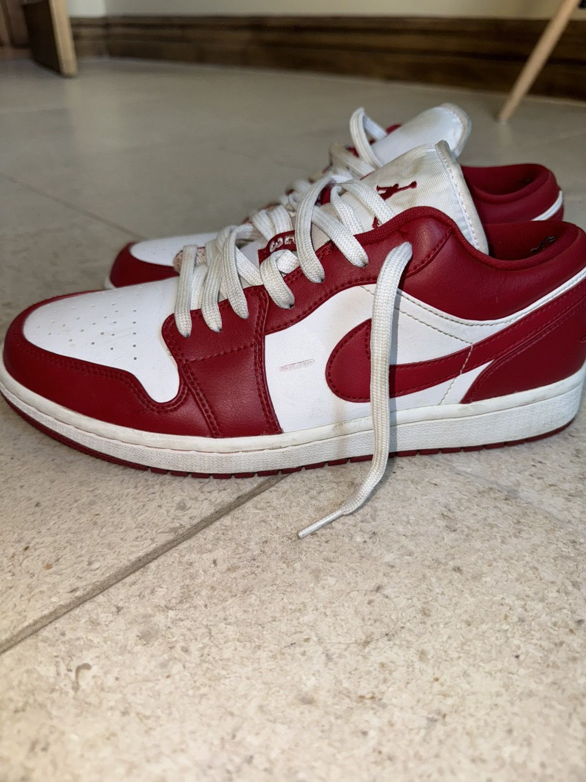 Nike Jordan 1’s low gym red Size US 9 / EU 42 - 5 Thumbnail
