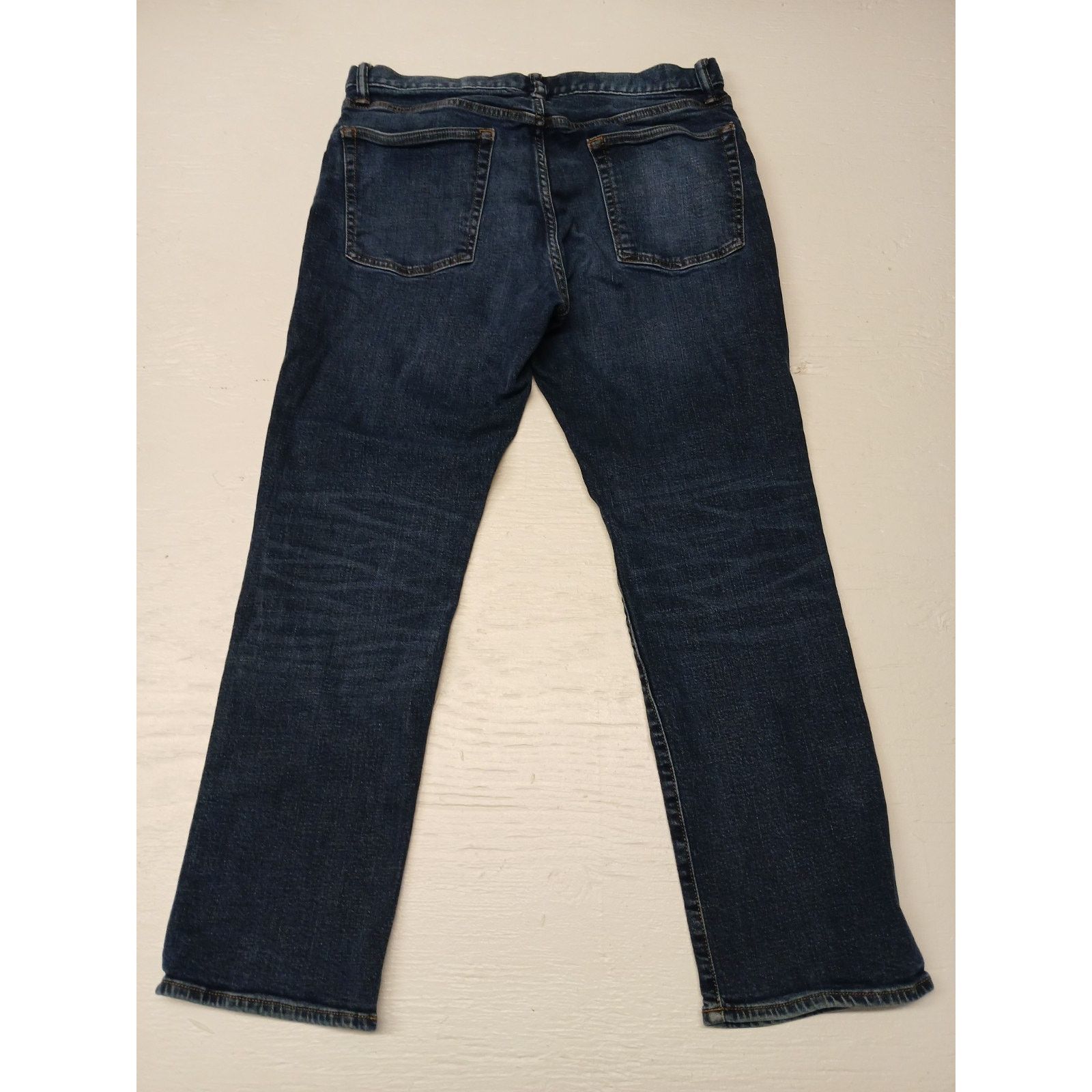 Gap Gap Denim (34x30) Straight Fit Blue Denim Jeans Size US 34 / EU 50 - 5 Thumbnail