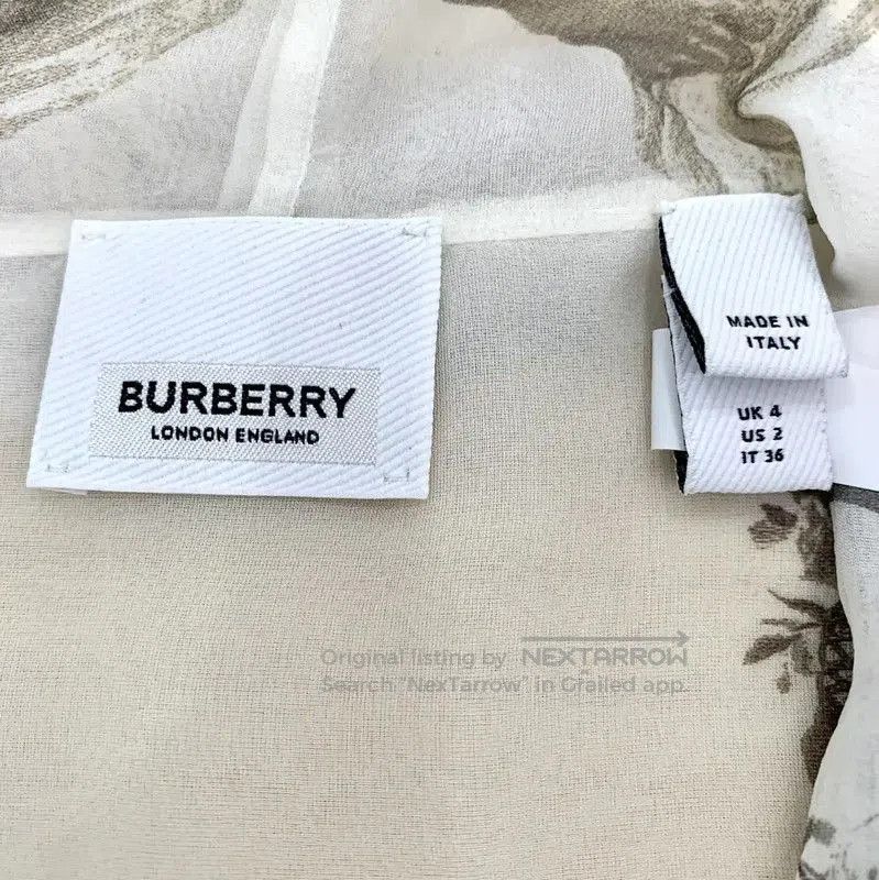Burberry Burberry Colorful Silk Women's Shirt. Size XS / US 0-2 / IT 36-38 - 6 Thumbnail