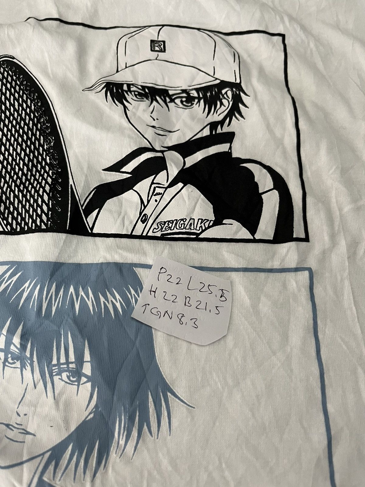 Anime × Japanese Brand 🔥Anime Seigaku Tennis Back hit Logo Tees Size US M / EU 48-50 / 2 - 10 Thumbnail