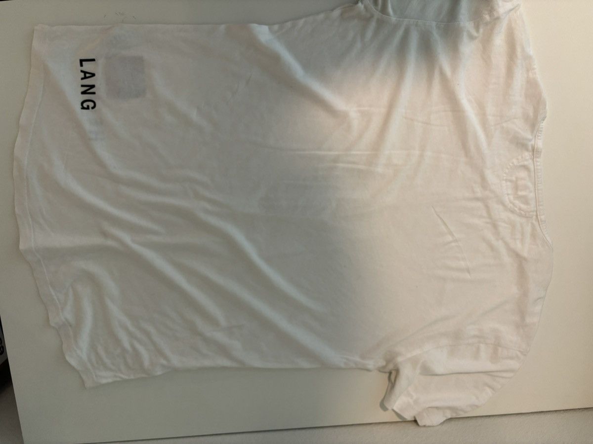 Helmut Lang White Blank Helmut Lang Tee Size US M / EU 48-50 / 2 - 4 Thumbnail