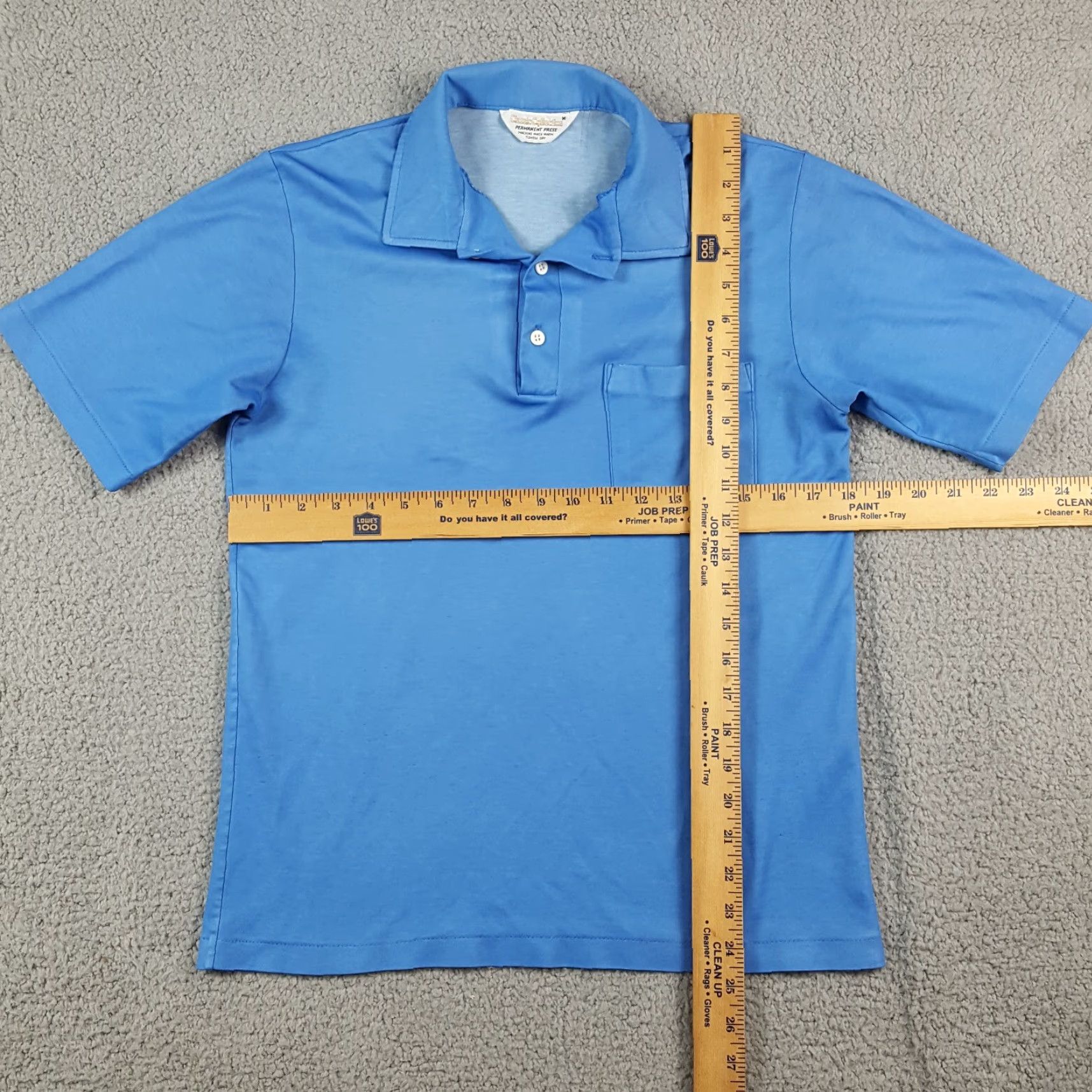 Vintage Vintage Classic Collection Polo Shirt Men Blue Button Collared Short Sleeve 70s 80s Preppy Cotton Polyester Size M Size US M / EU 48-50 / 2 - 5 Thumbnail