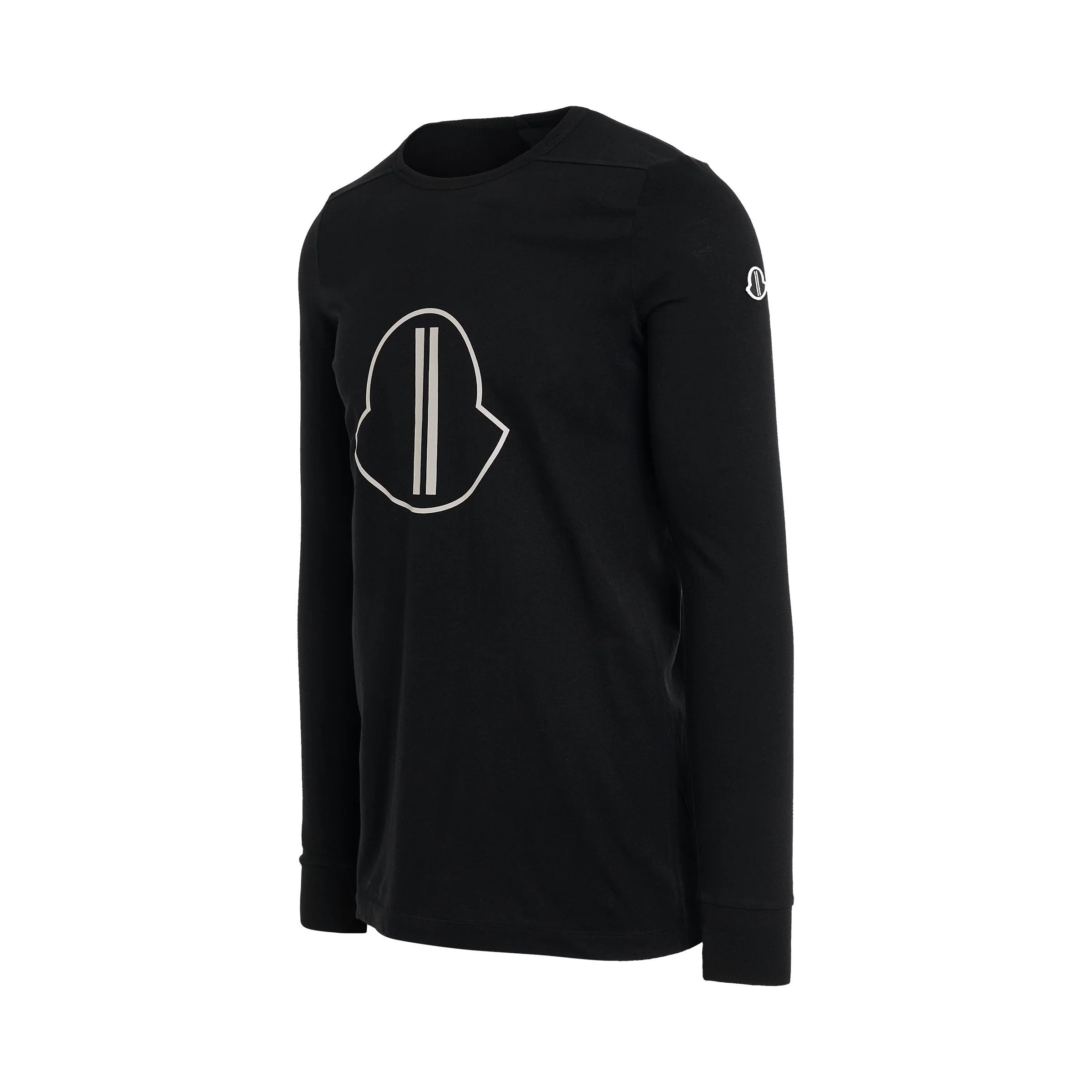 Rick Owens o1mris0824 Long Sleeve T-Shirt in Black Size US S / EU 44-46 / 1 - 2 Thumbnail