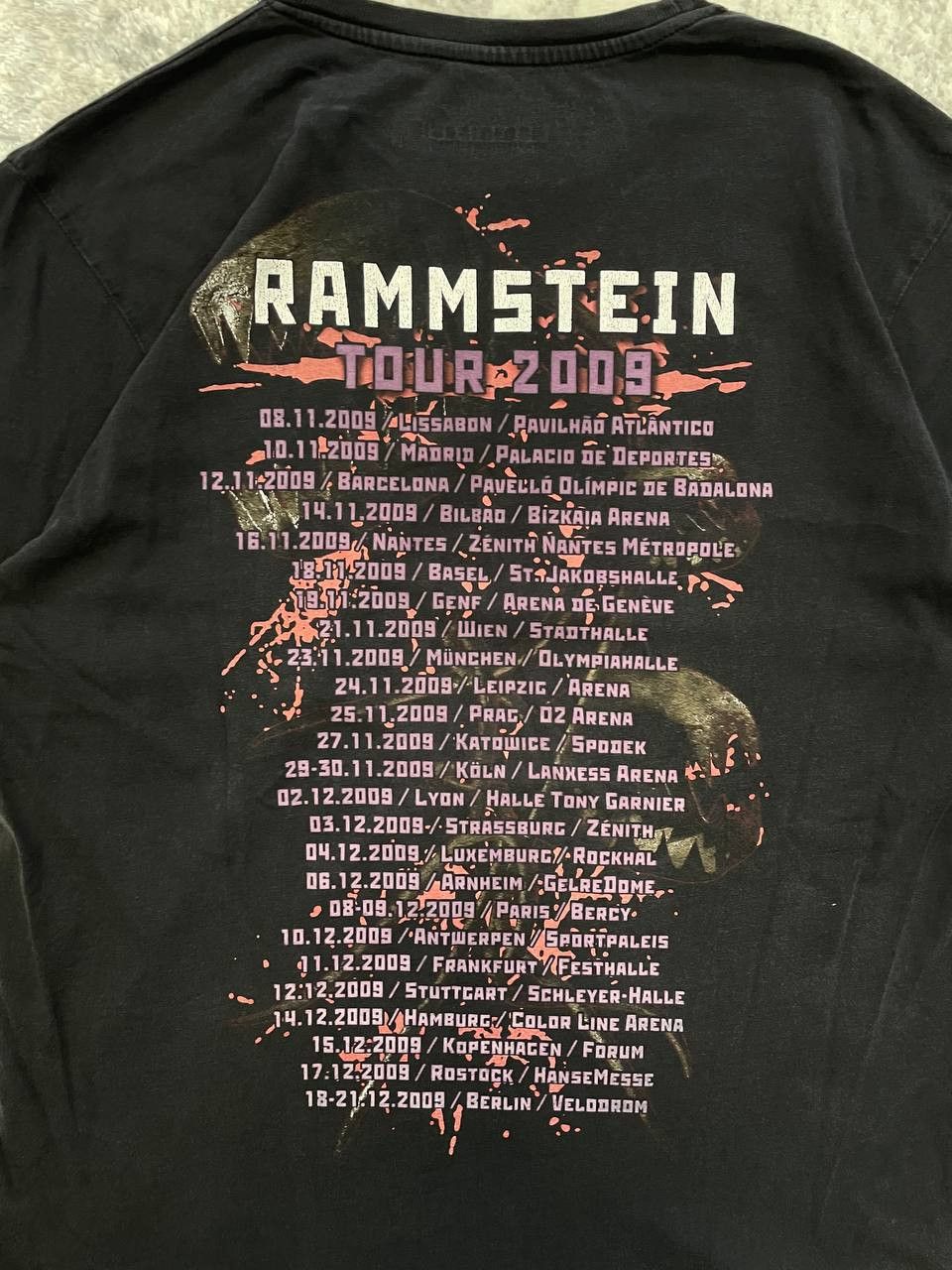 Other Rammstein “Liebe Ist Für Alle Da” 2009 Tour T-Shirt Black Size US L / EU 52-54 / 3 - 6 Thumbnail