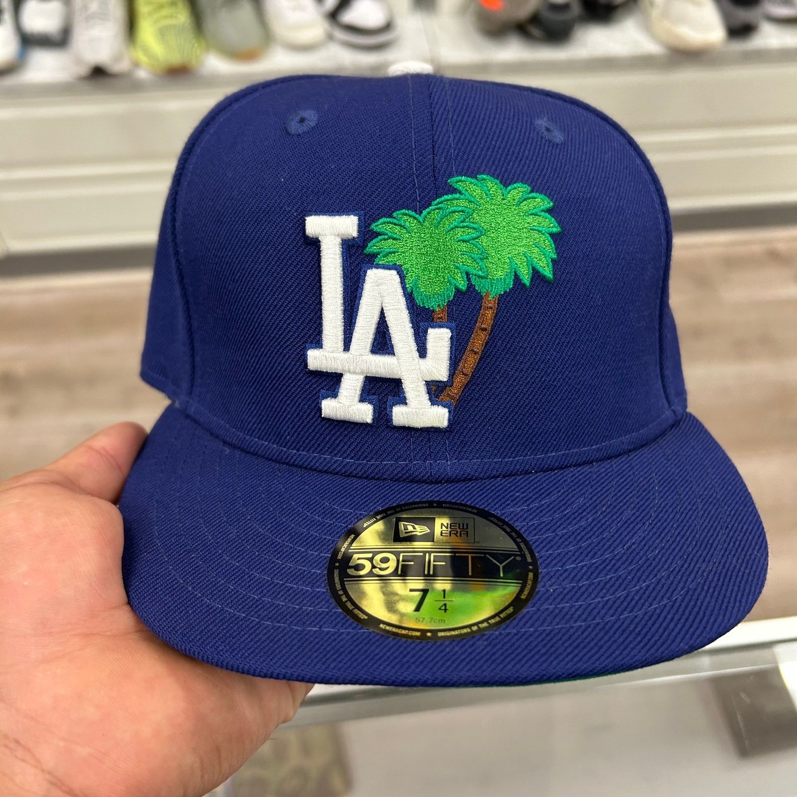 New Era New Era Los Angeles Dodgers Palm Tree Fitted Hat Cap 7 1/4 Size ONE SIZE - 2 Thumbnail