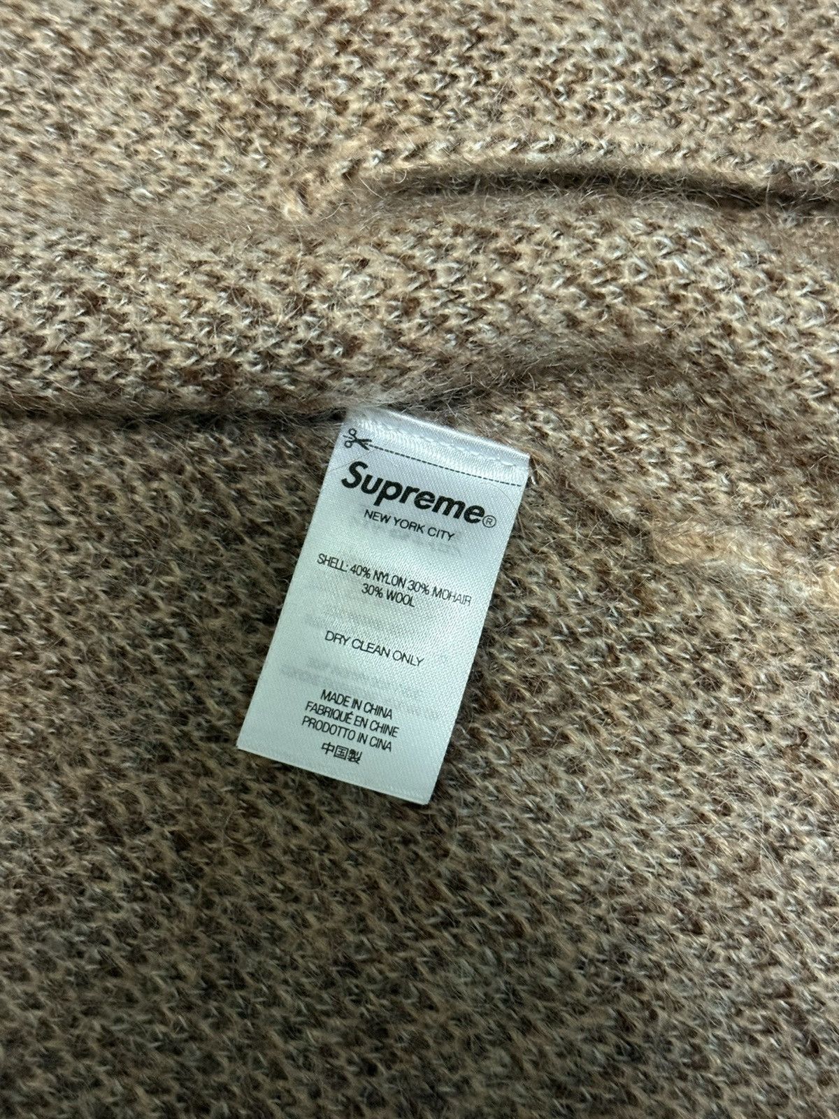 Supreme Supreme Mohair Cardigan Size US S / EU 44-46 / 1 - 4 Thumbnail