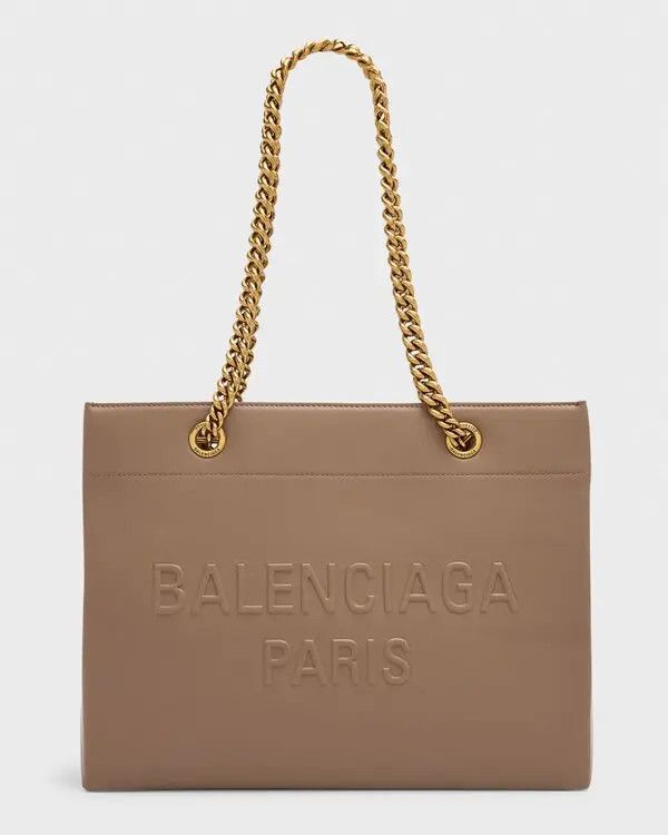 Balenciaga Duty Free Medium Tote Bag in beige Size ONE SIZE - 1 Preview
