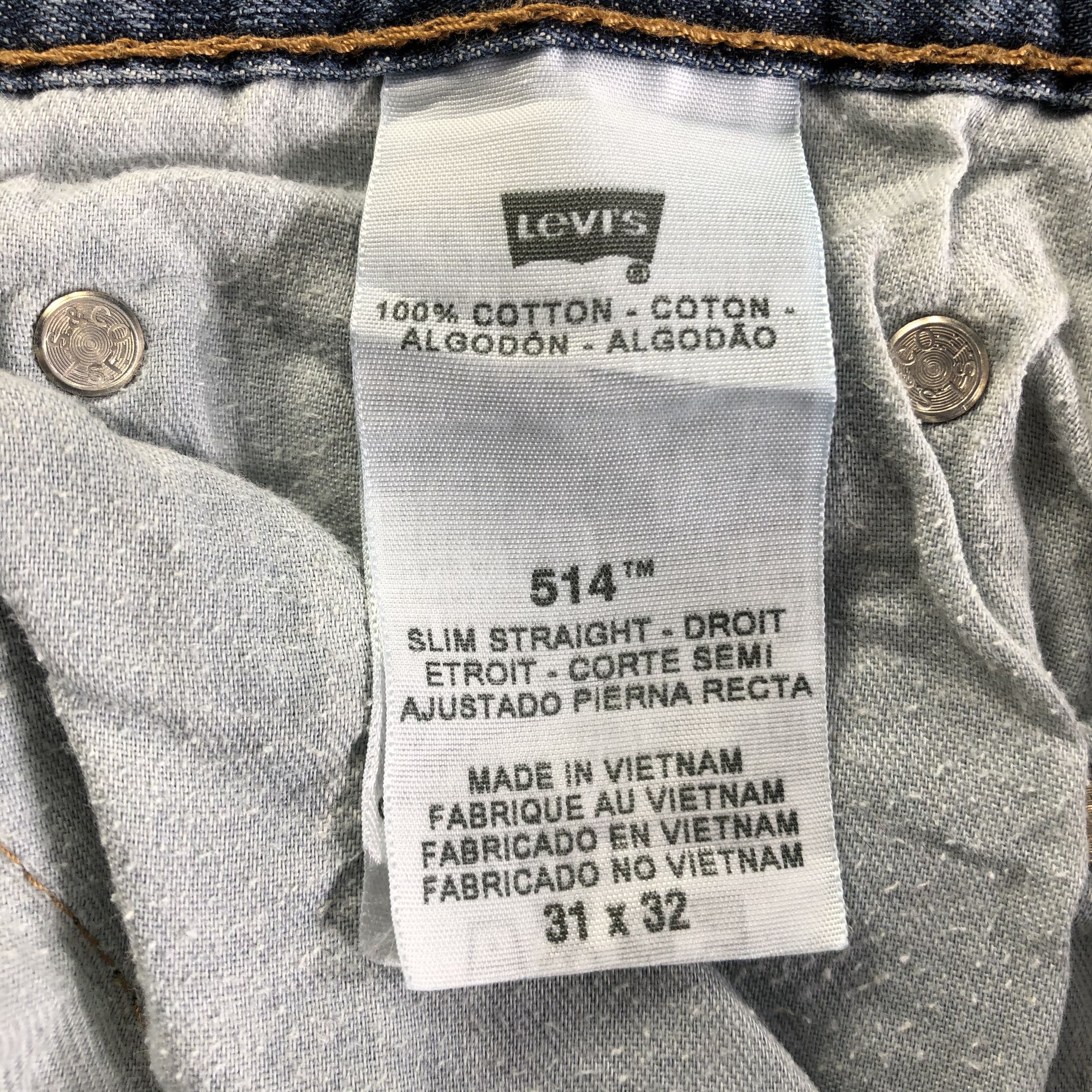 Levi's Vintage Levis 514 Jeans-J4392 Size US 30 / EU 46 - 9 Thumbnail