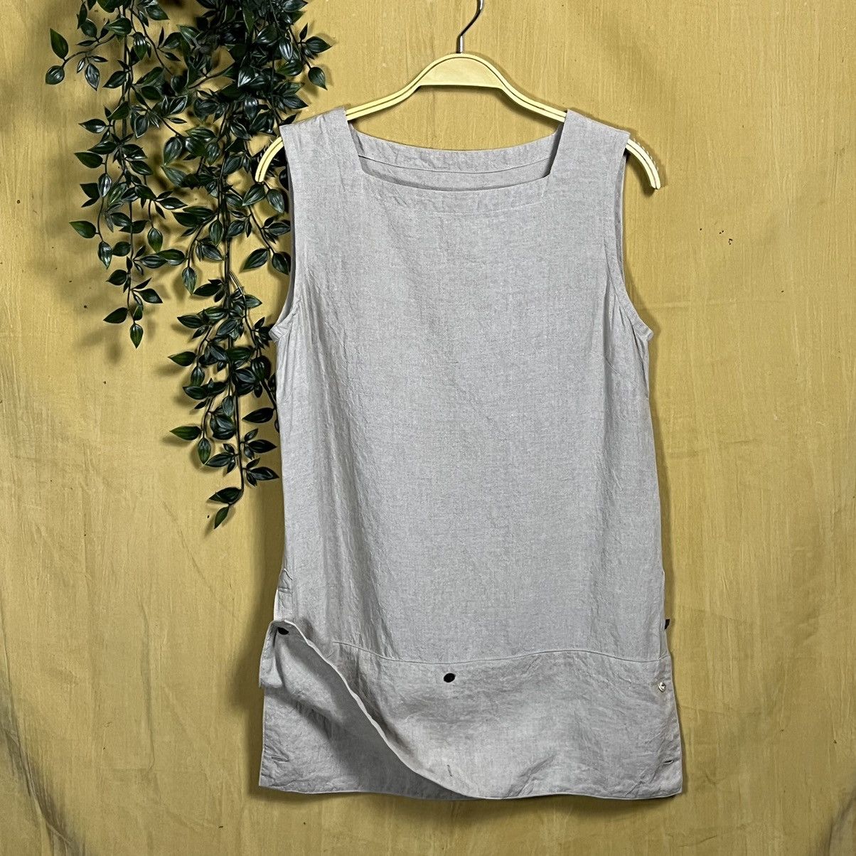 Kapital A6 Kapital Sleeveles khaki cenves Apron Size US XS / EU 42 / 0 - 3 Thumbnail
